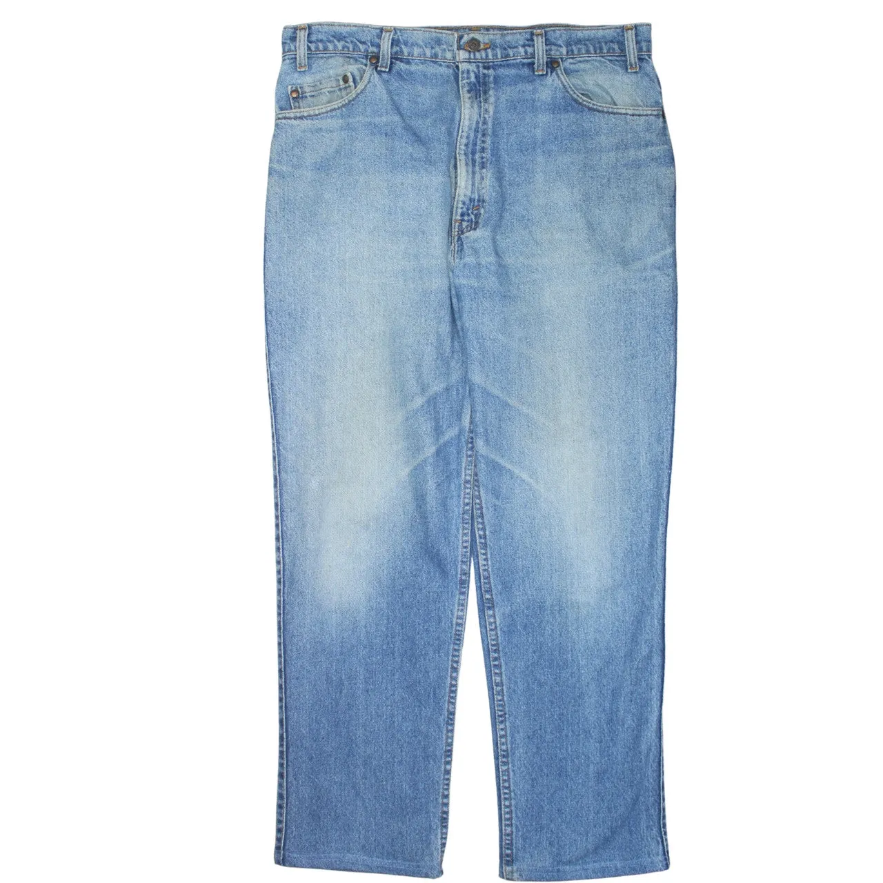 Levi Strauss &Co 90's Lightwash Straight Leg Baggy Jeans / Pants 38 Blue sold by Vintage Club product image thumbnail 2