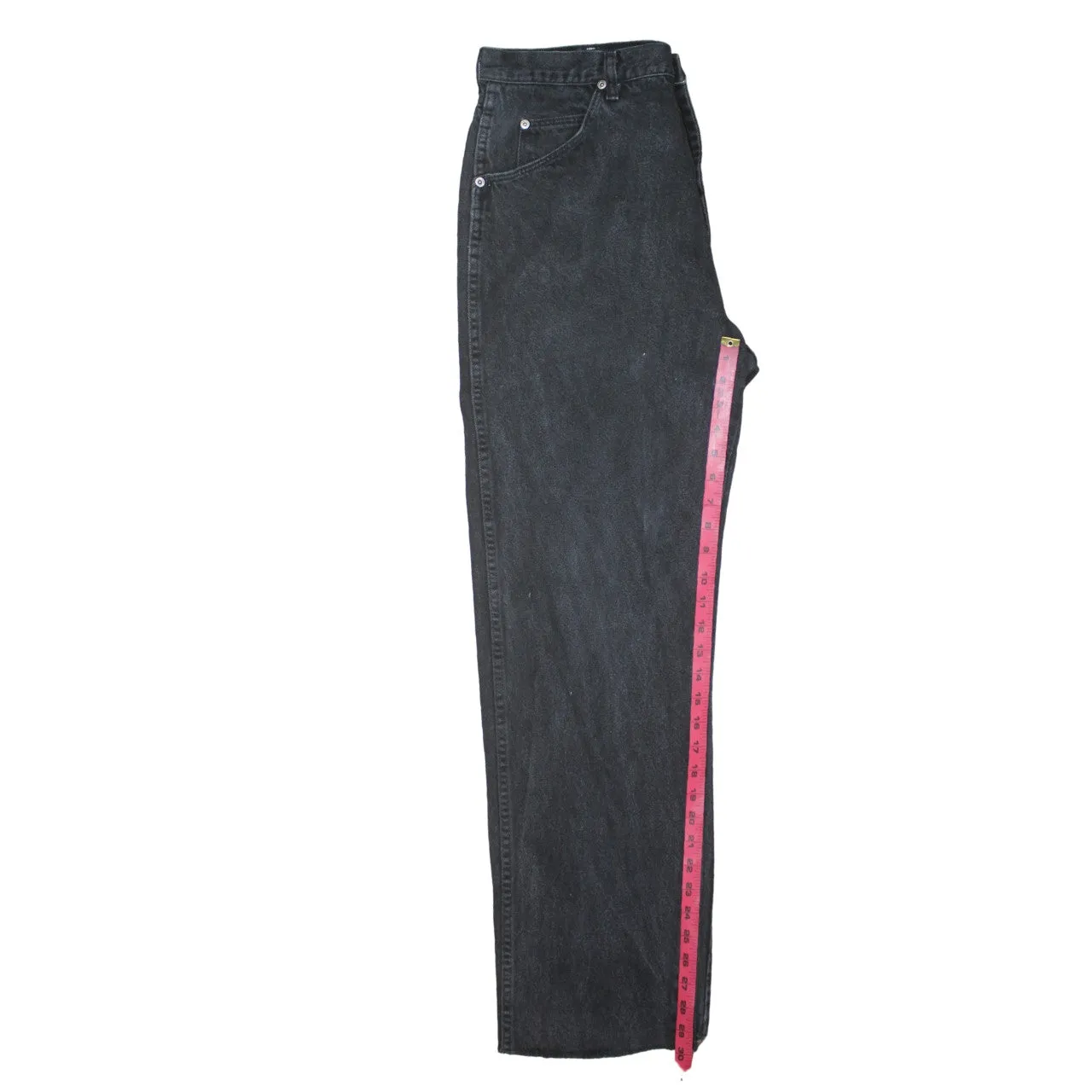 Wrangler 90's Lightwash Straight Leg Baggy Jeans / Pants 31 Black sold by Vintage Club product image thumbnail 5