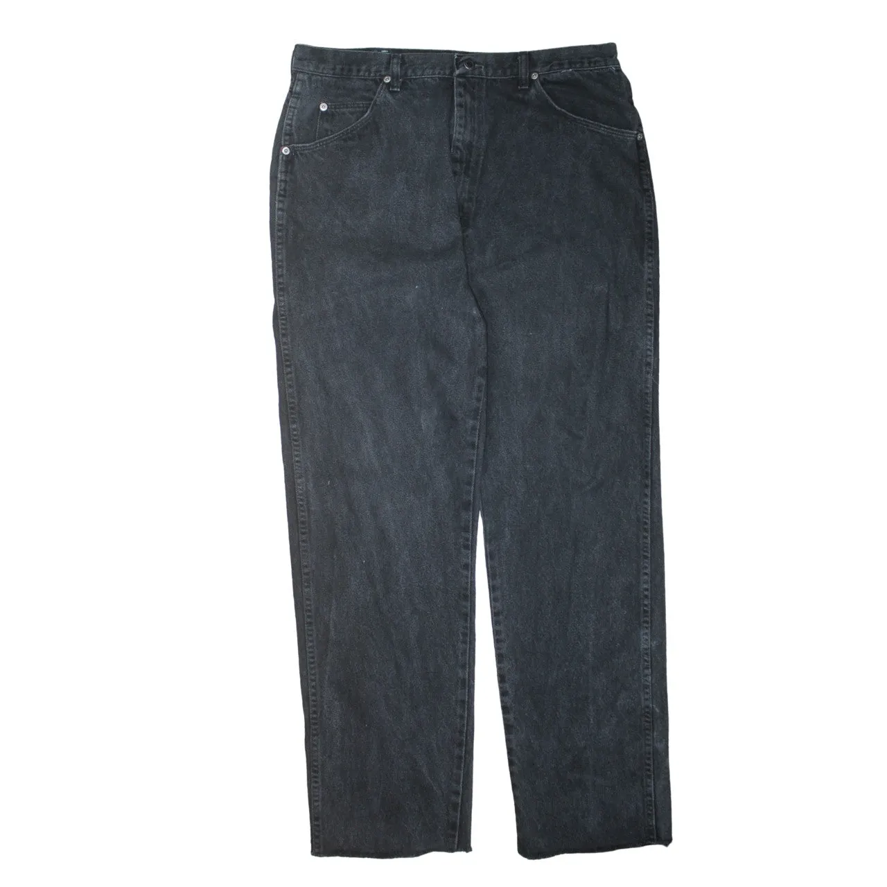 Wrangler 90's Lightwash Straight Leg Baggy Jeans / Pants 31 Black sold by Vintage Club product image thumbnail 2