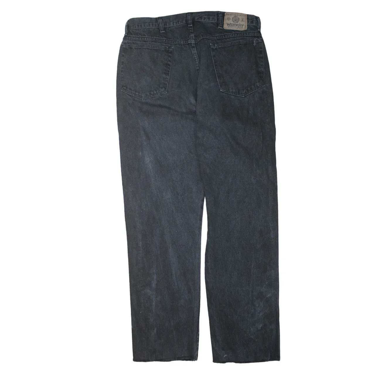 Wrangler 90's Lightwash Straight Leg Baggy Jeans / Pants 31 Black sold by Vintage Club