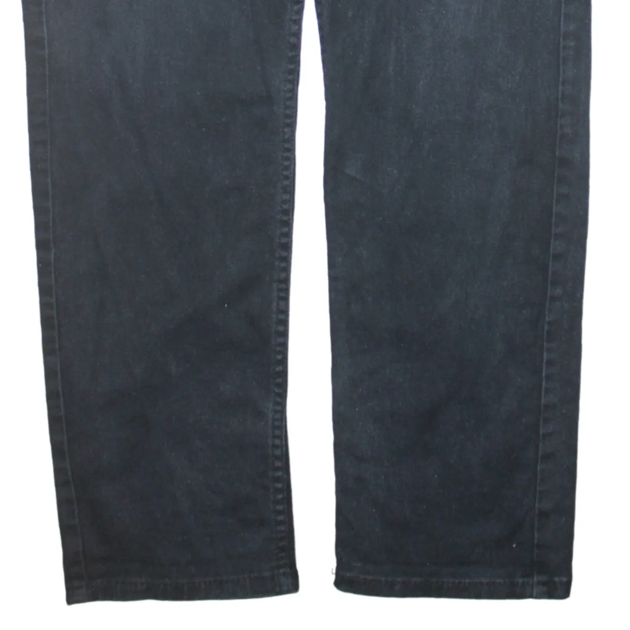 Signature 90's Lightweight Straight Leg Baggy Trousers / Pants 36 Black sold by Vintage Club product image thumbnail 4