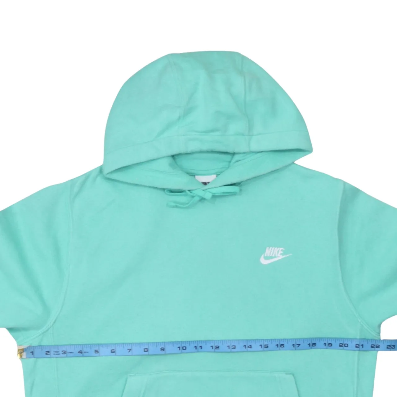 Nike 90's Swoosh Pullover Hoodie Small Blue sold by Vintage Club product image thumbnail 5