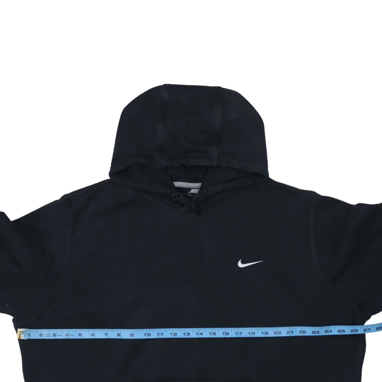 Nike 90's Swoosh Pullover Hoodie XXLarge (2XL) Black sold by Vintage Club product image thumbnail 5
