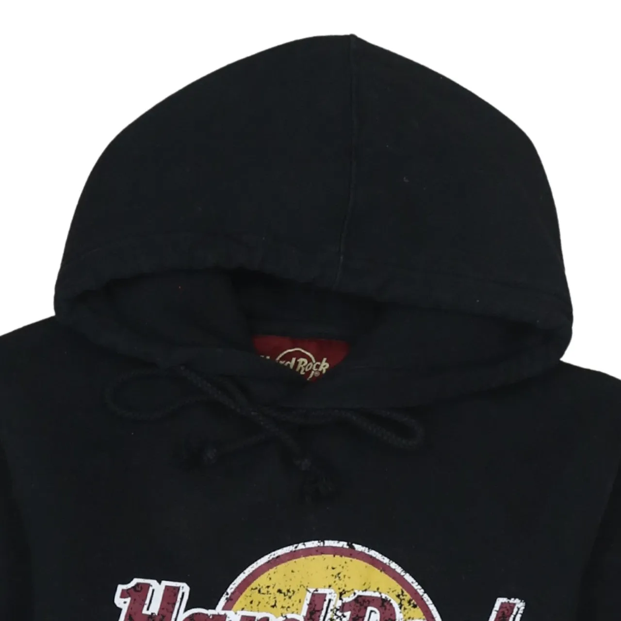 Hard Rock Cafe 90's Spellout Pullover Hoodie Medium Black sold by Vintage Club product image thumbnail 3