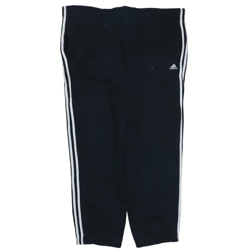 Adidas 90's 3 Stripes Casual Joggers / Sweatpants Large Black sold by Vintage Club