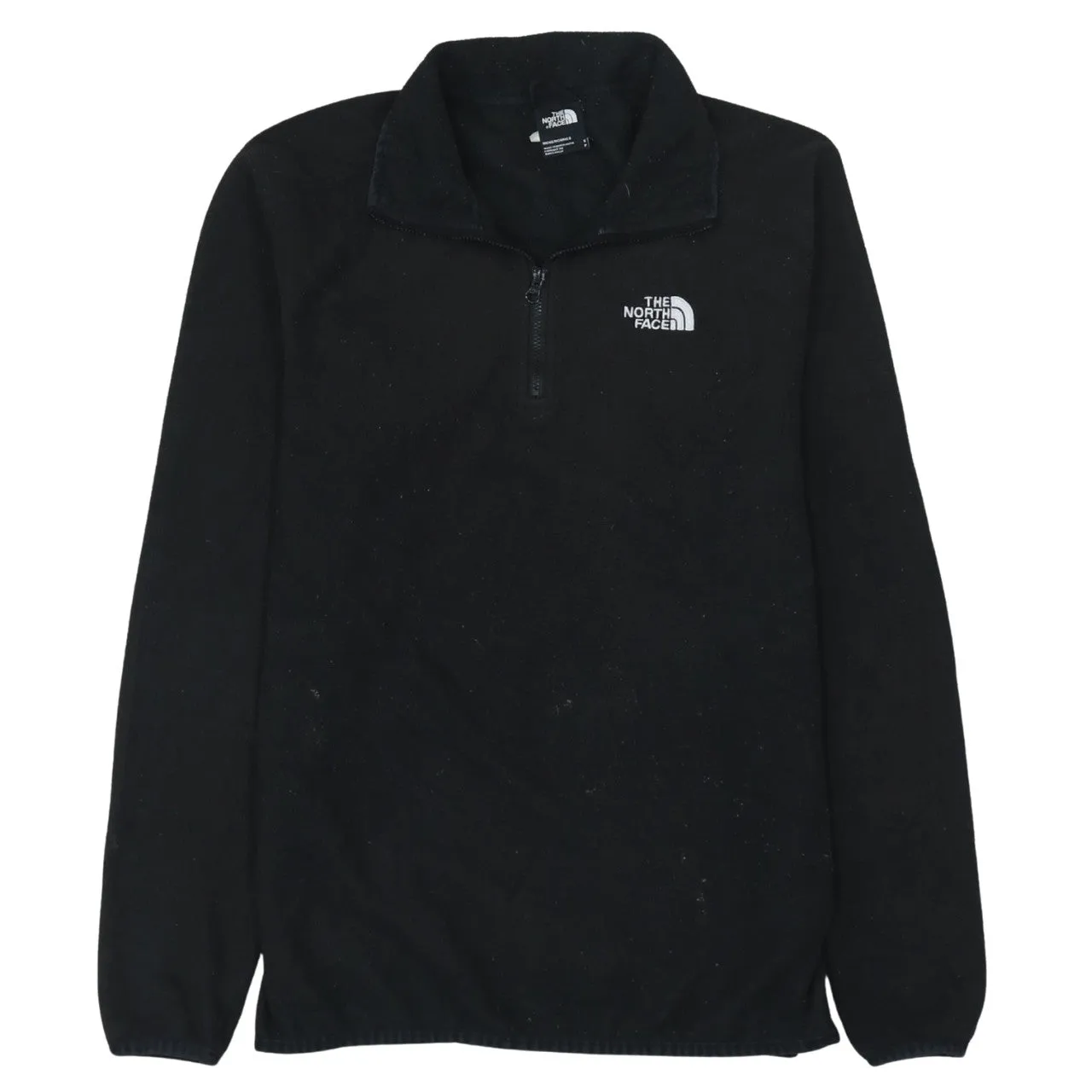 The North Face 90's Hiking Warm Quarter Zip Fleece Jumper Small Black sold by Vintage Club