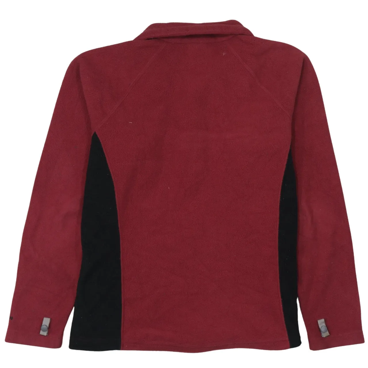 The North Face 90's Hiking Warm Full Zip Up Fleece Jumper Medium Red sold by Vintage Club product image thumbnail 2