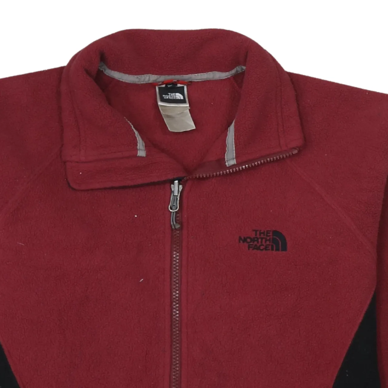 The North Face 90's Hiking Warm Full Zip Up Fleece Jumper Medium Red sold by Vintage Club product image thumbnail 3