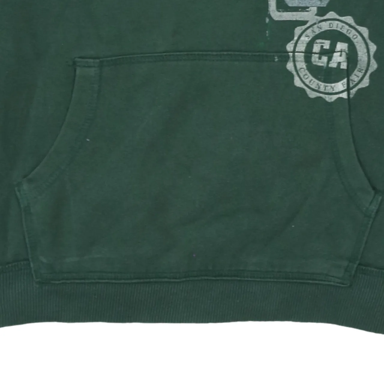 Champion 90's Drawstring Pockets Quarter Zip Sweatshirt XLarge Green sold by Vintage Club product image thumbnail 4
