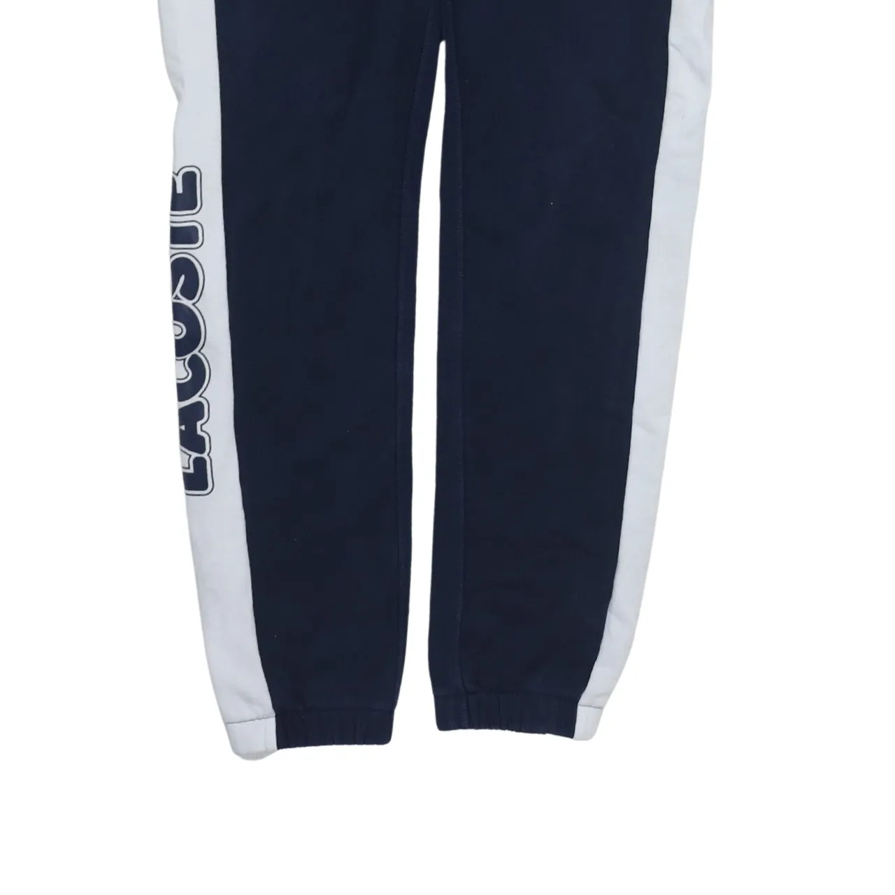 Lacoste 90's Tracksuit Casual Joggers / Sweatpants Small Navy Blue sold by Vintage Club product image thumbnail 4