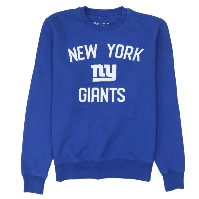 NFL 90's New York Giants Crew Neck Sweatshirt Medium Blue sold by Vintage Club