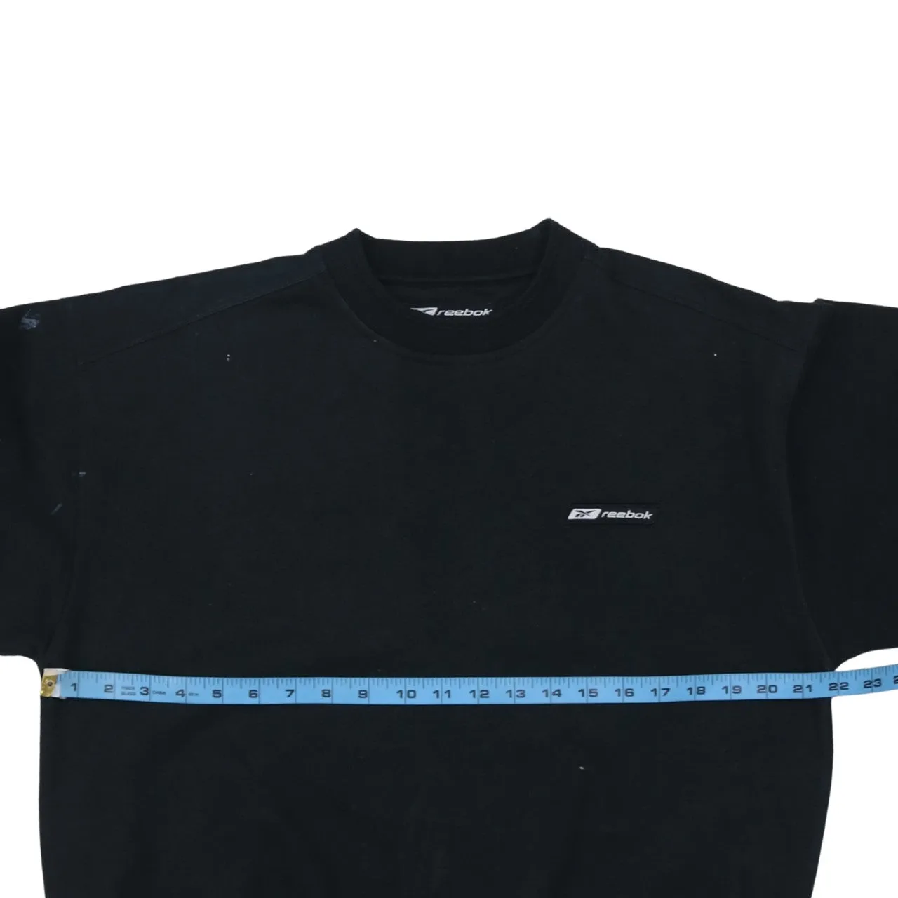 Reebok 90's Lightweight Crew Neck Sweatshirt Small Black sold by Vintage Club product image thumbnail 5