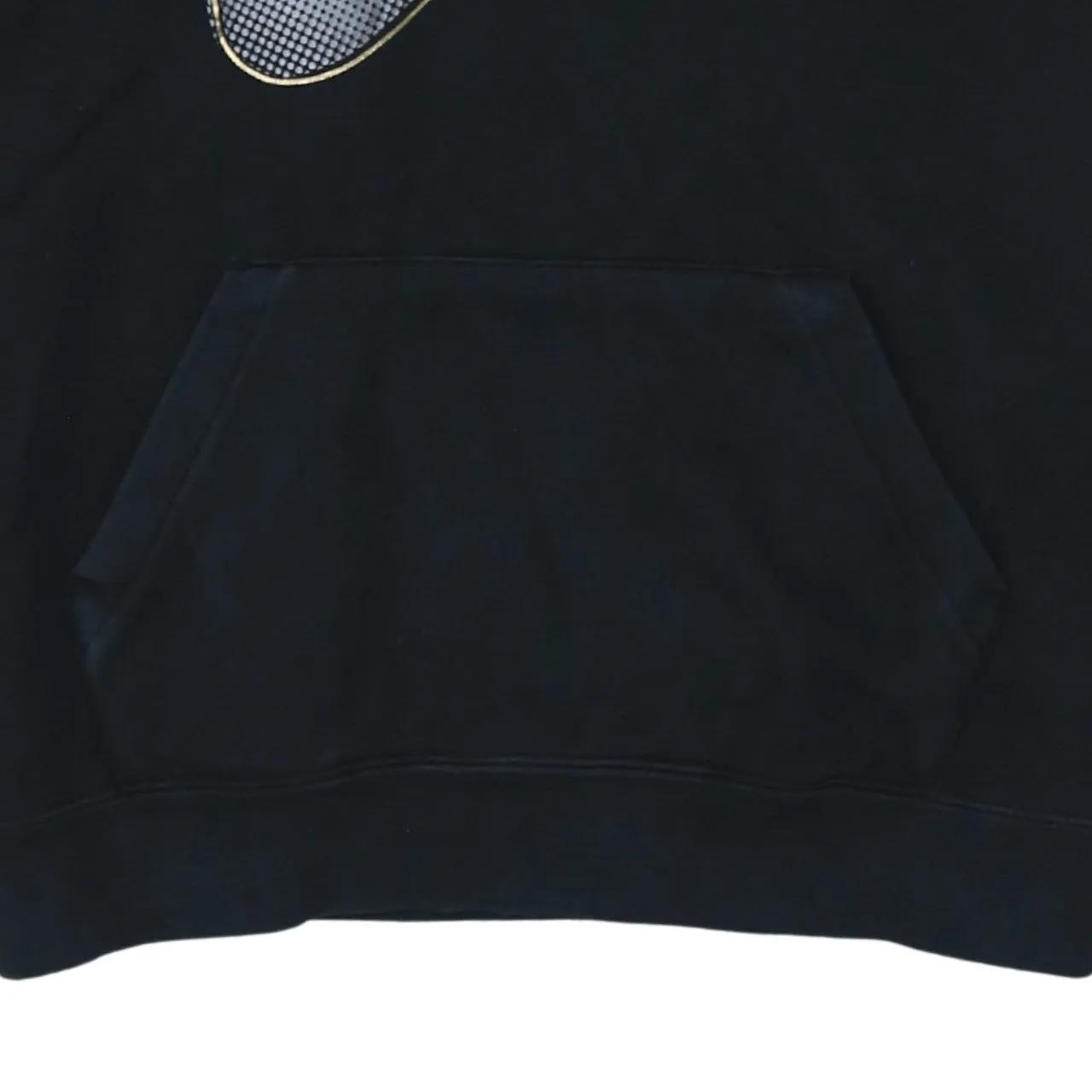 Nike 90's Center Middle Swoosh Pullover Hoodie Medium Black sold by Vintage Club product image thumbnail 4