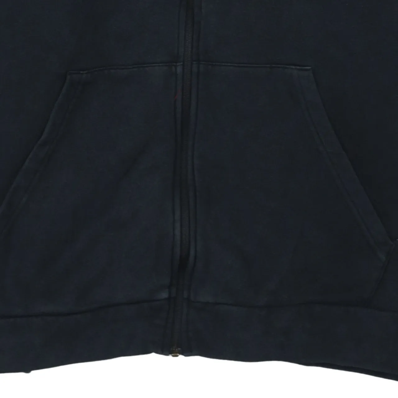 Adidas 90's Striped Sleeve Full Zip Up Hoodie XLarge Black sold by Vintage Club product image thumbnail 4