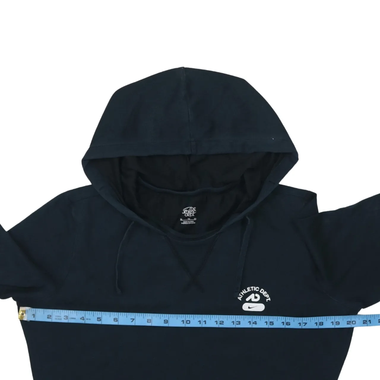 Nike 90's Swoosh Pullover Hoodie XLarge Black sold by Vintage Club product image thumbnail 5