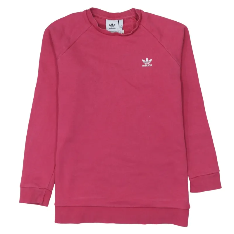Adidas 90's Lightweight Crew Neck Sweatshirt Medium Pink sold by Vintage Club