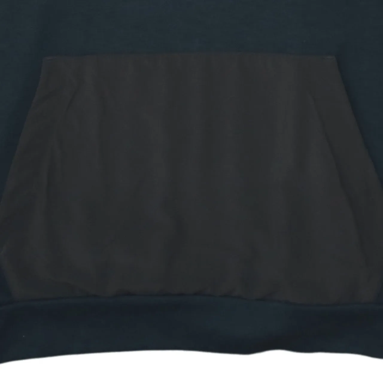 Nike 90's Drawstring Pockets Pullover Hoodie Medium Black sold by Vintage Club product image thumbnail 4