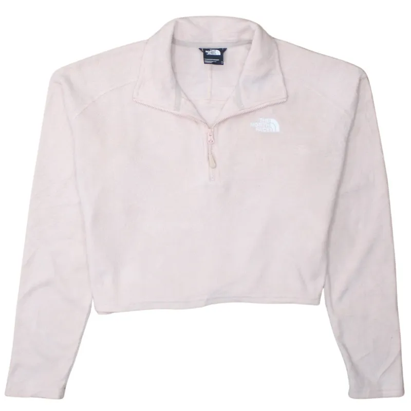 The North Face 90's Hiking Warm Quarter Zip Fleece Jumper Small Pink sold by Vintage Club