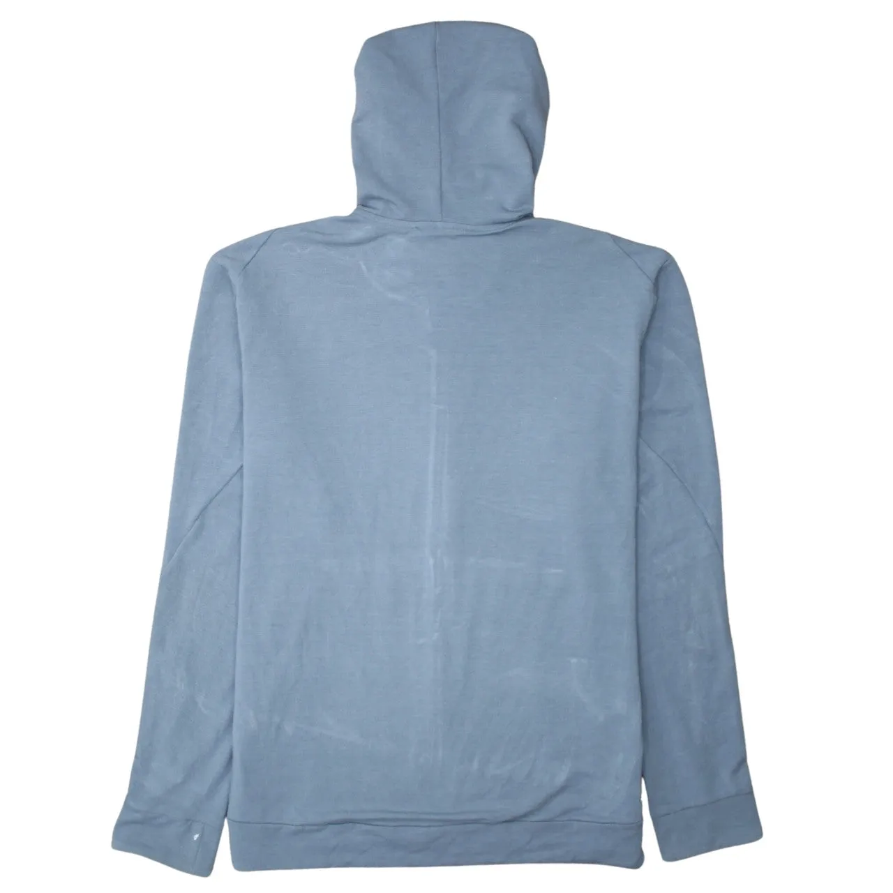 Nike 90's Swoosh Full Zip Up Hoodie Large Grey sold by Vintage Club product image thumbnail 2