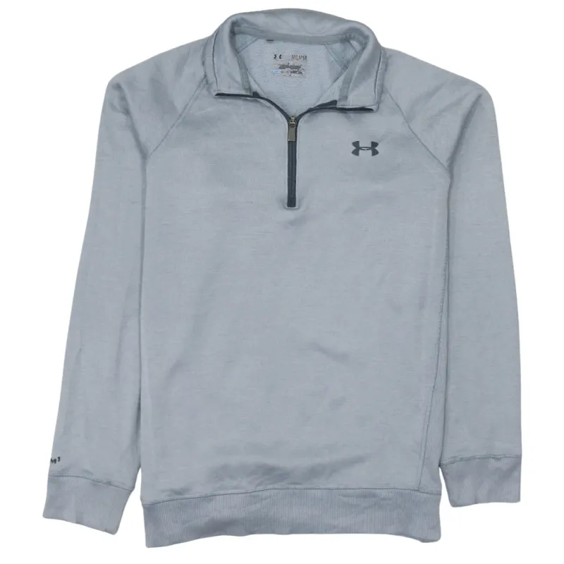 Under Armour 90's Lightweight Quarter Zip Sweatshirt Medium Grey made by Under Armour