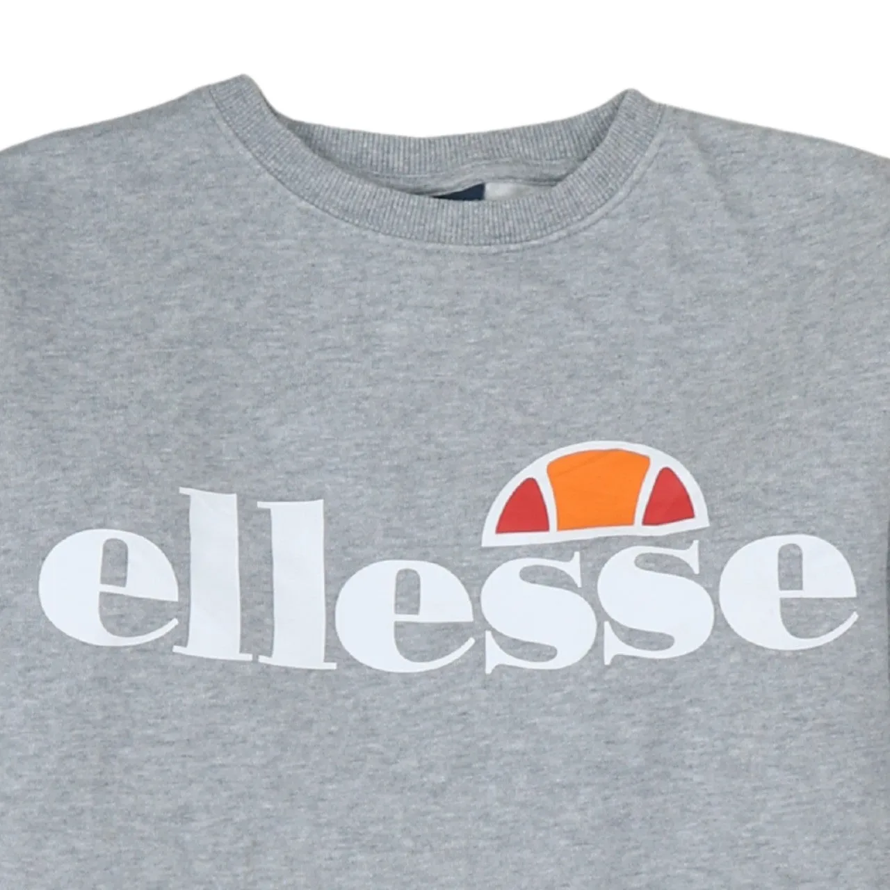 Ellesse 90's Spellout Crew Neck Sweatshirt Medium Grey sold by Vintage Club product image thumbnail 3