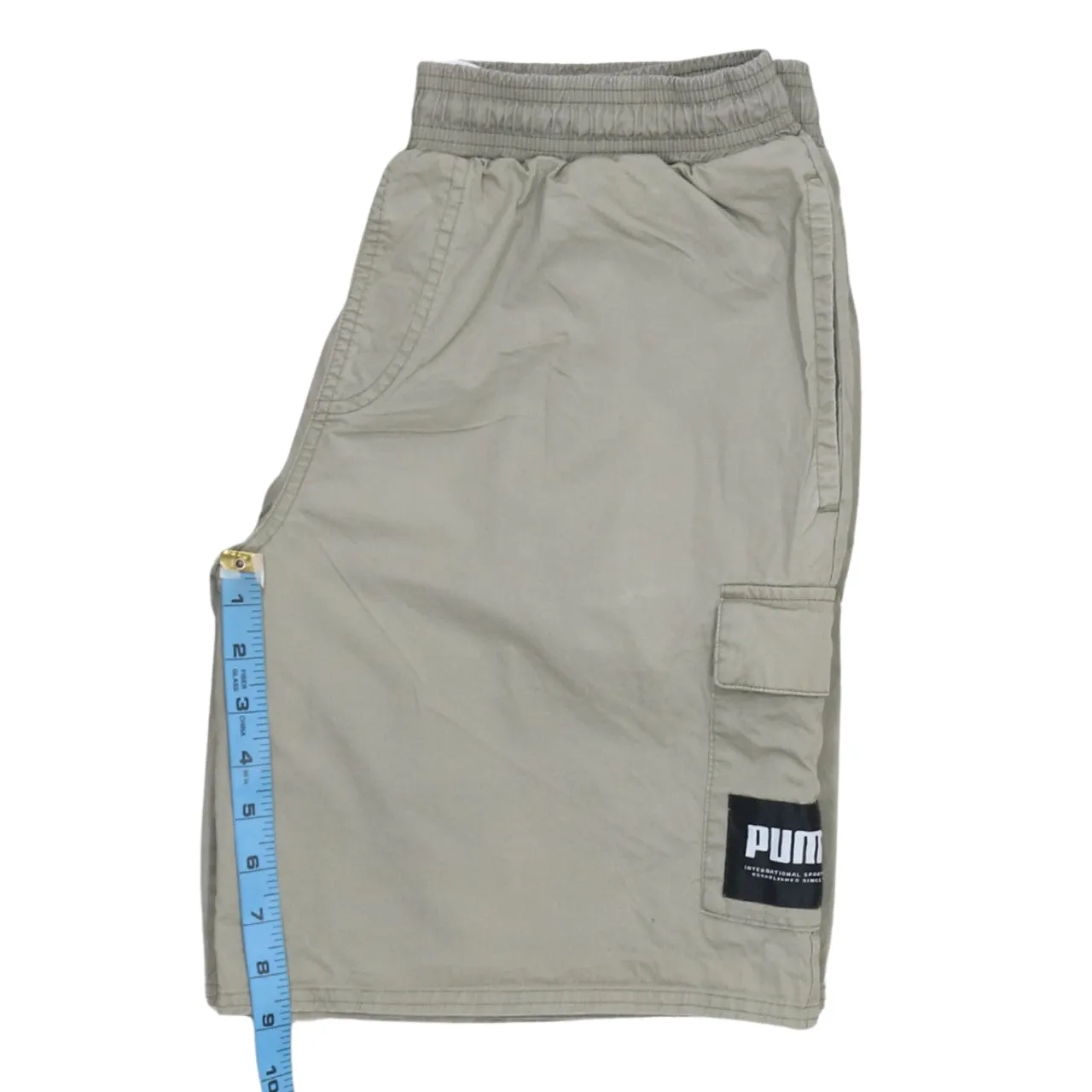 Puma 90's Lightweight Baggy Chino Shorts Medium Beige Cream sold by Vintage Club product image thumbnail 5