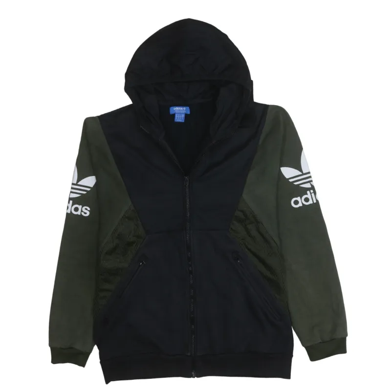 Adidas 90's Lightweight Full Zip Up Hoodie Medium Black sold by Vintage Club