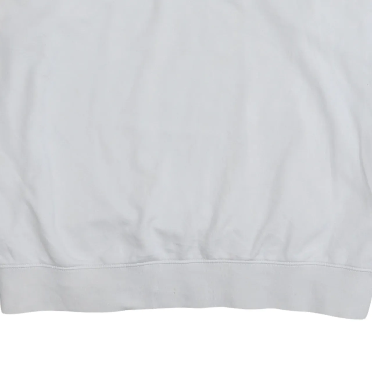 Nike 90's Swoosh Quarter Zip Sweatshirt Large White sold by Vintage Club product image thumbnail 4