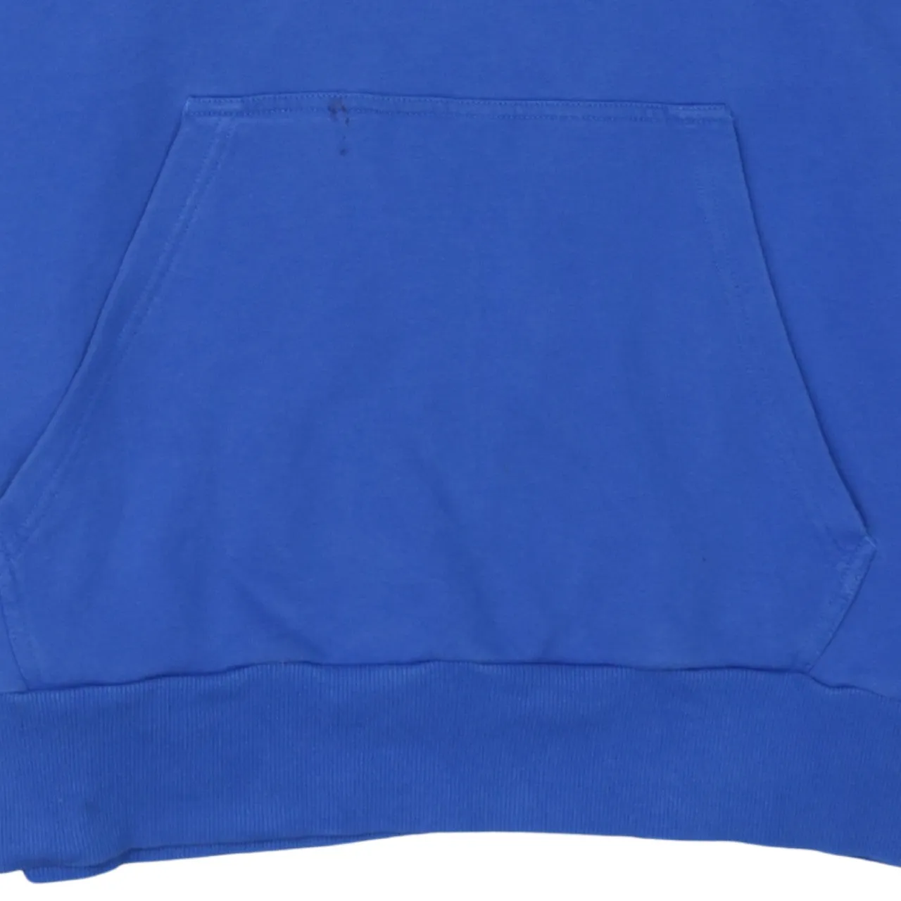 Adidas 90's Drawstring Pockets Pullover Hoodie XLarge Blue sold by Vintage Club product image thumbnail 4