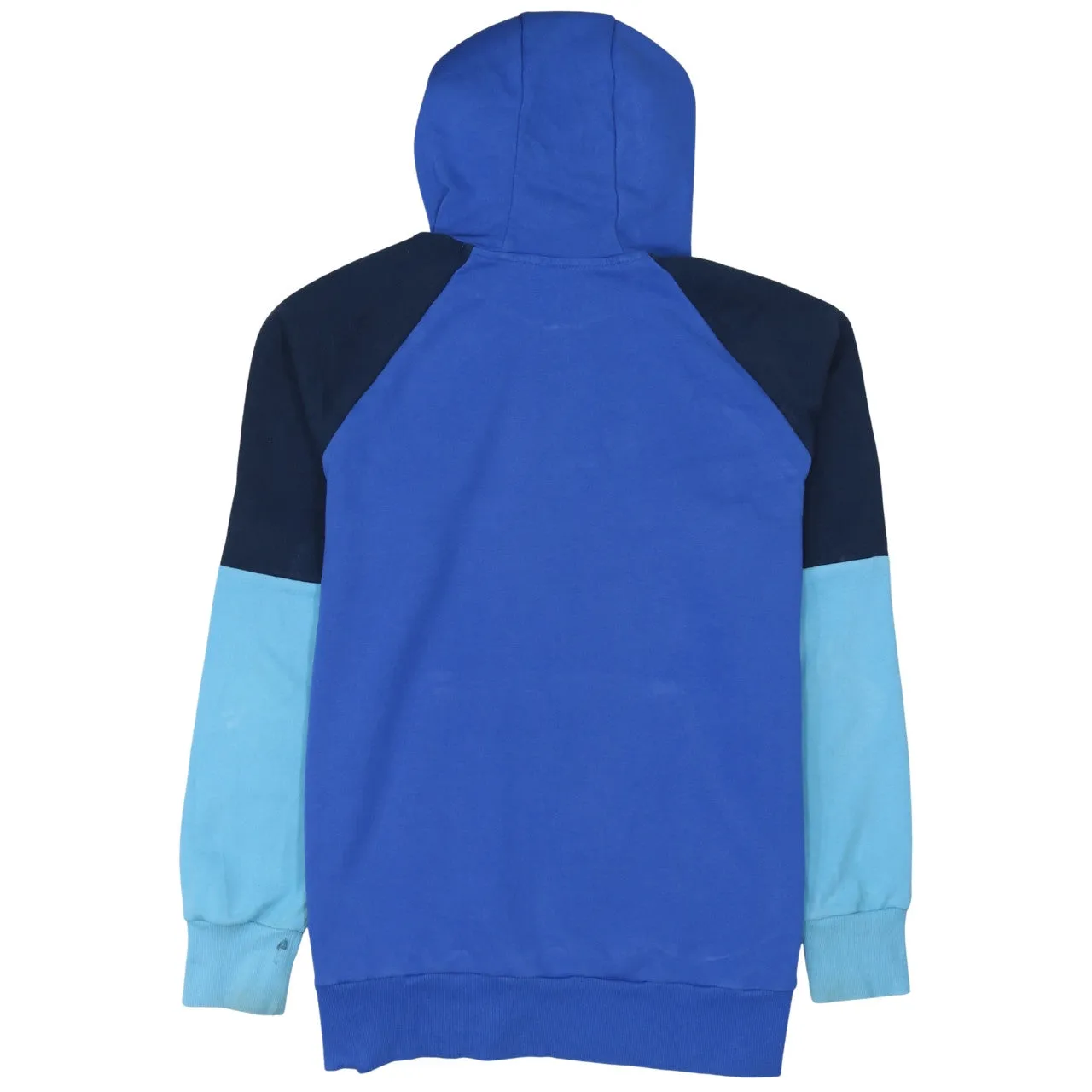 Adidas 90's Drawstring Pockets Pullover Hoodie XLarge Blue sold by Vintage Club product image thumbnail 2