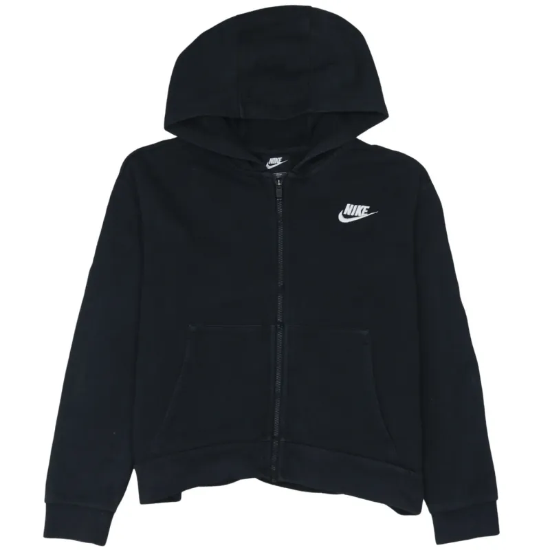 Nike 90's Swoosh Full Zip Up Hoodie XLarge Black sold by Vintage Club