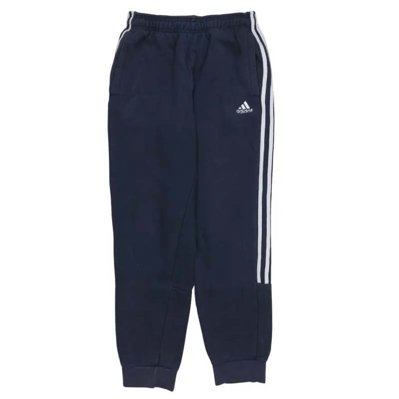 Adidas 90's Rib Cuff Casual Joggers / Sweatpants Small Navy Blue sold by Vintage Club