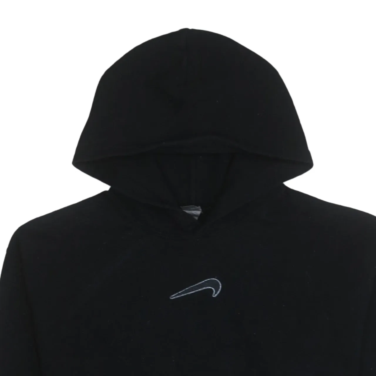 Gildan 90's Center Middle Swoosh Pullover Hoodie Medium Black sold by Vintage Club product image thumbnail 3