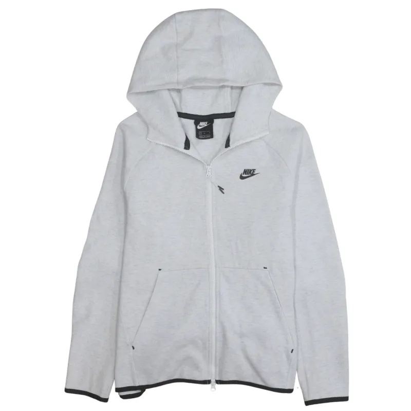 Nike 90's Swoosh Full Zip Up Hoodie Large White sold by Vintage Club