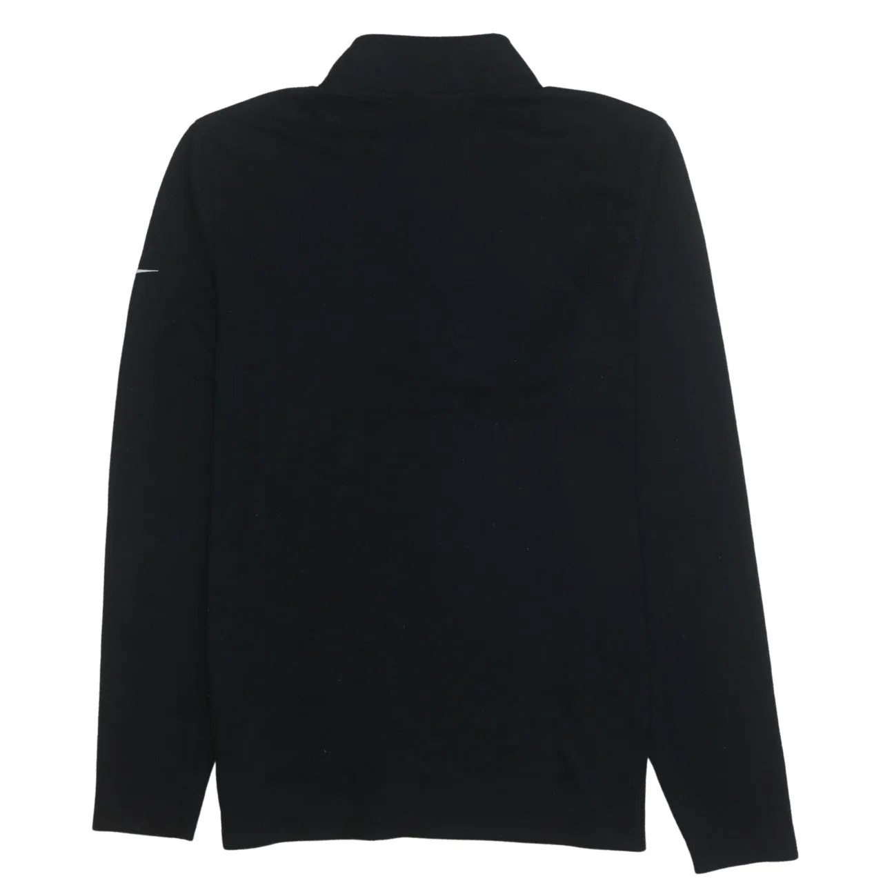 Nike 90's Swoosh Half Zip Sweatshirt Medium Black sold by Vintage Club product image thumbnail 2