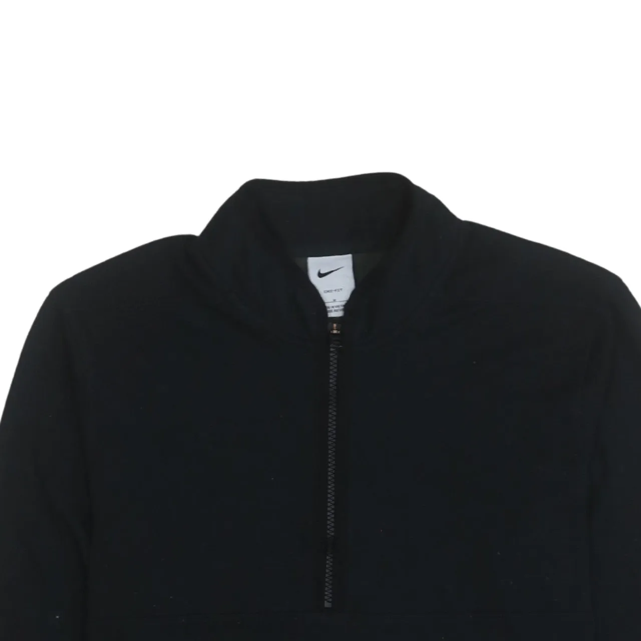 Nike 90's Swoosh Half Zip Sweatshirt Medium Black sold by Vintage Club product image thumbnail 3
