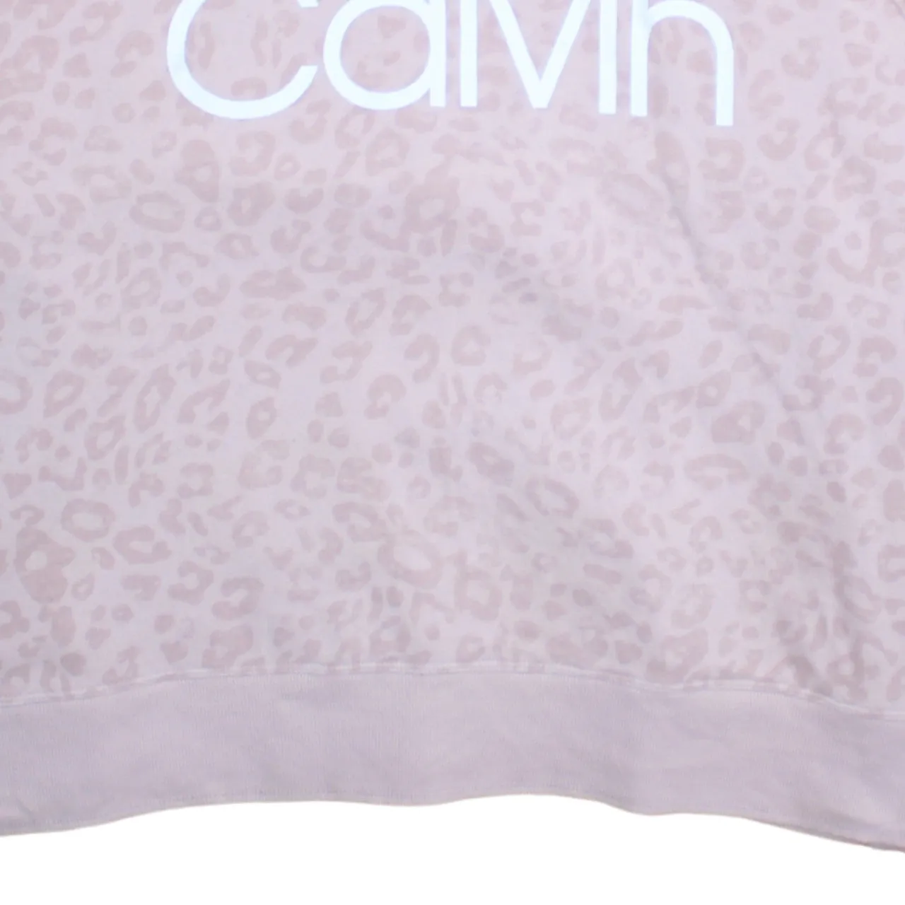 Calvin Klein 90's Spellout Pullover Hoodie XXLarge Pink sold by Vintage Club product image thumbnail 4