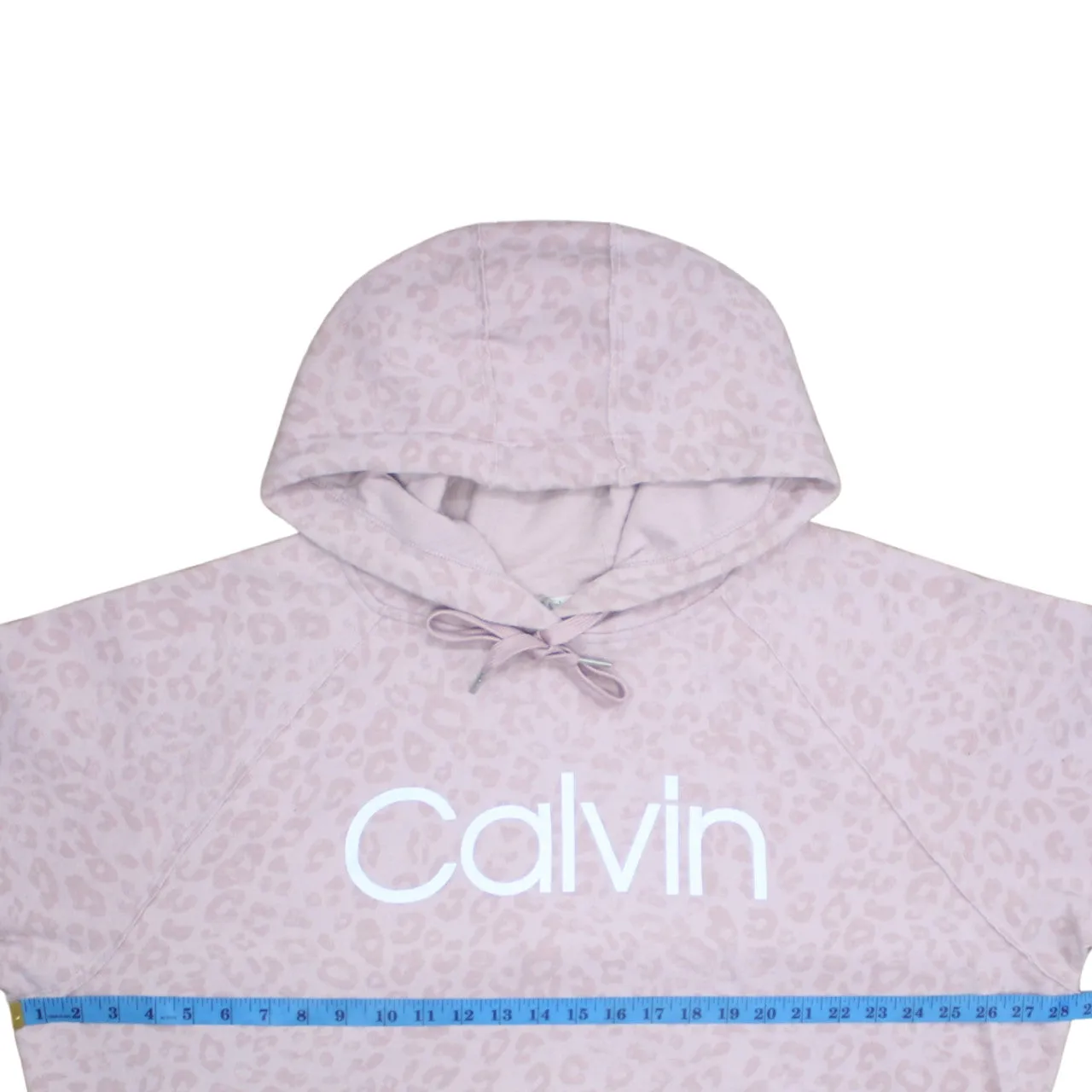 Calvin Klein 90's Spellout Pullover Hoodie XXLarge Pink sold by Vintage Club product image thumbnail 5