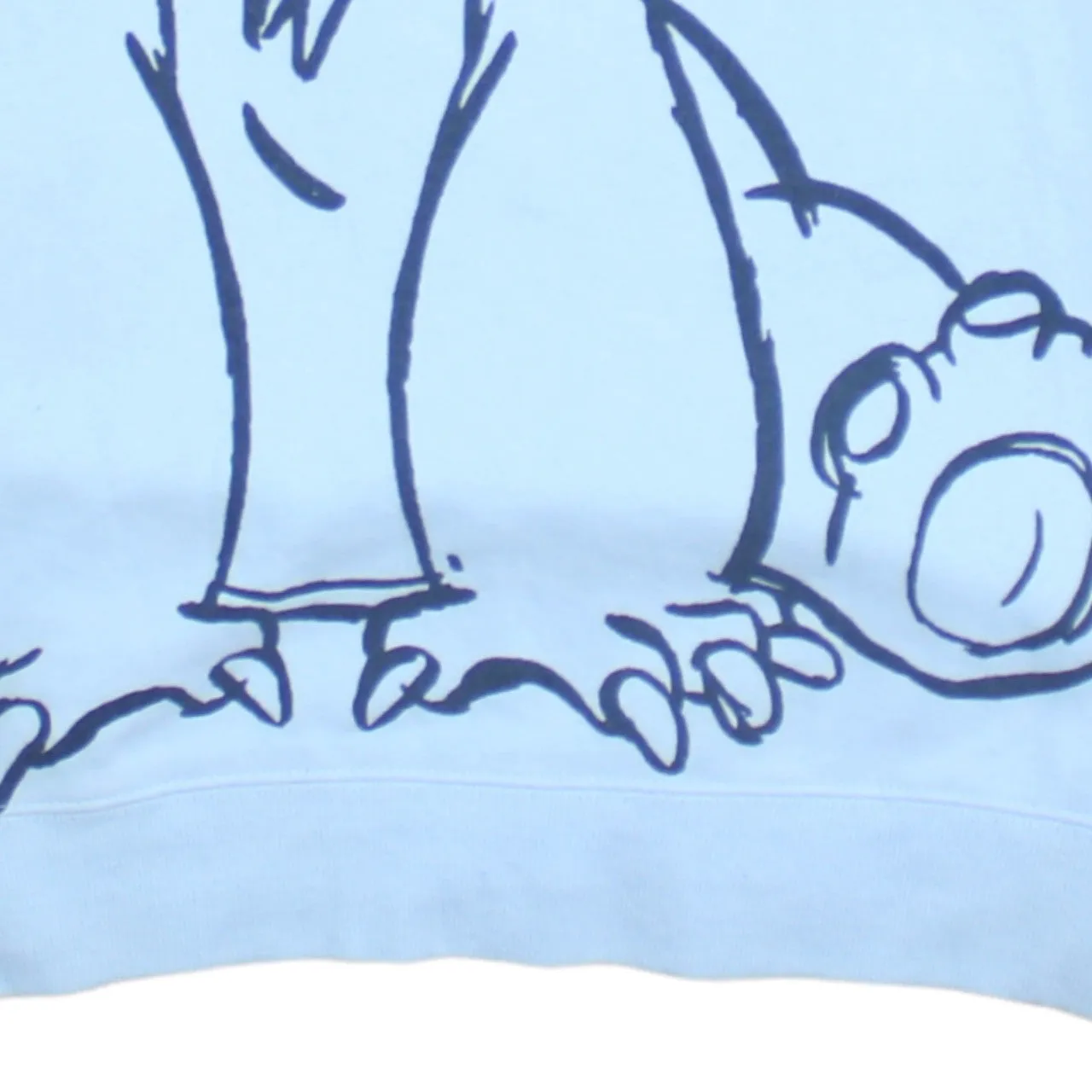 Disney 90's Stitch Crew Neck Sweatshirt Small Blue sold by Vintage Club product image thumbnail 4