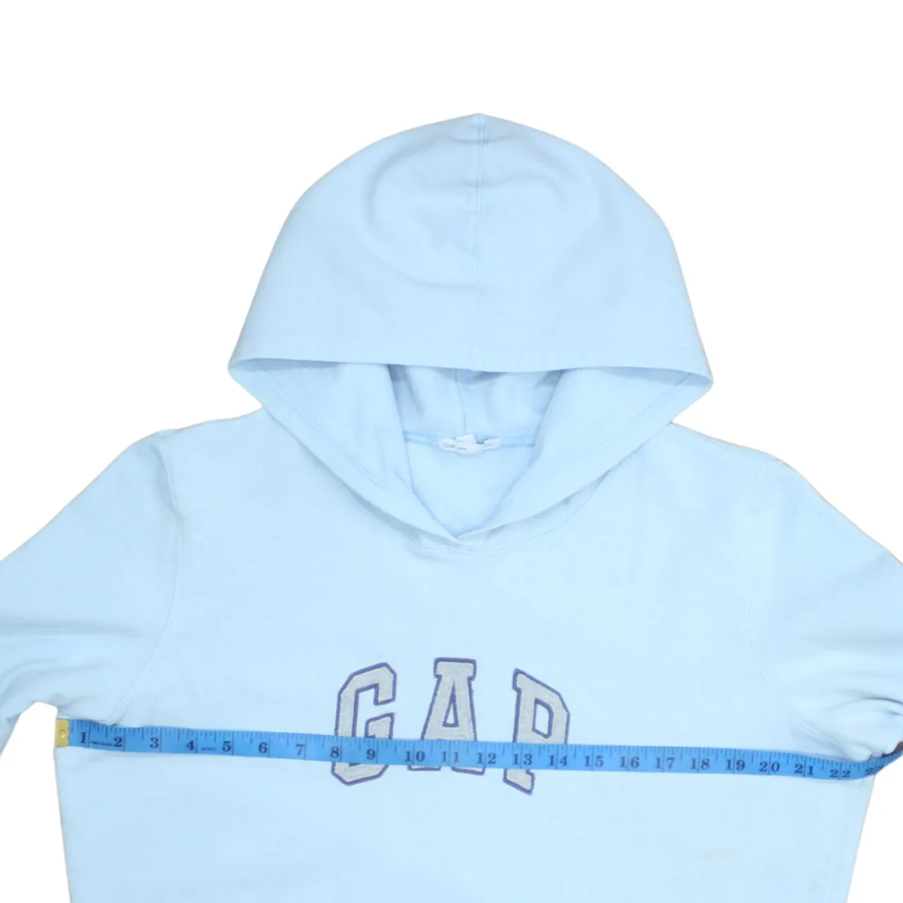 Gap Light Blue Hoodie Men's XLarge Embroidered Logo Front Pocket Pullover Sweatshirt sold by Vintage Club product image thumbnail 5