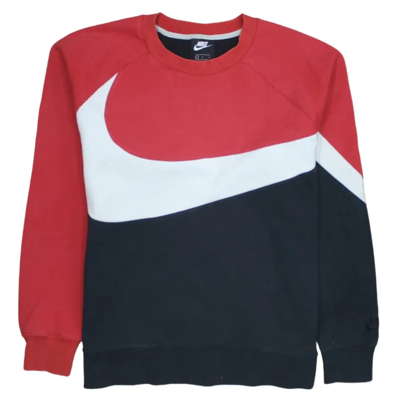 Nike 90's Plain Crew Neck Sweatshirt Large Black sold by Vintage Club