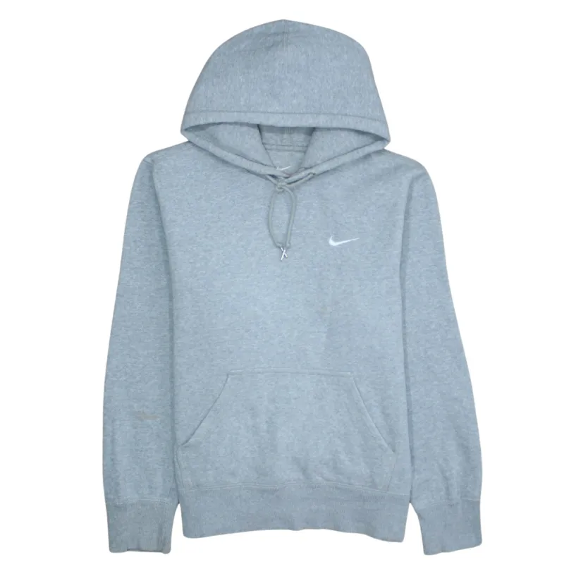 Nike 90's Swoosh Pullover Hoodie Large Grey sold by Vintage Club