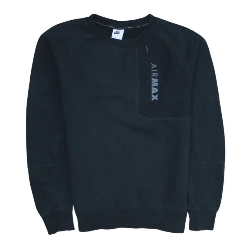 Nike 90's Lightweight Crew Neck Sweatshirt Medium Black sold by Vintage Club