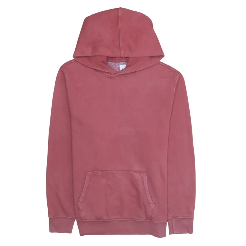 Gap Faded Red Hoodie Men’s XLarge Pullover Front Pocket Soft Fleece Lining Sweatshirt made by GAP