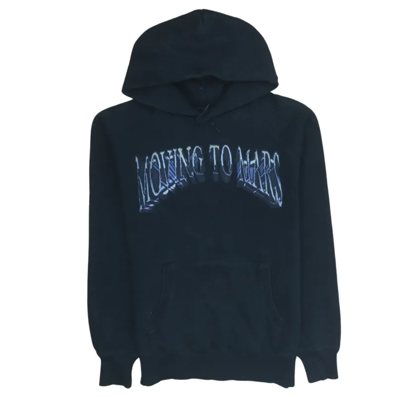 Retro 90's Lightweight Pullover Hoodie Large Black sold by Vintage Club