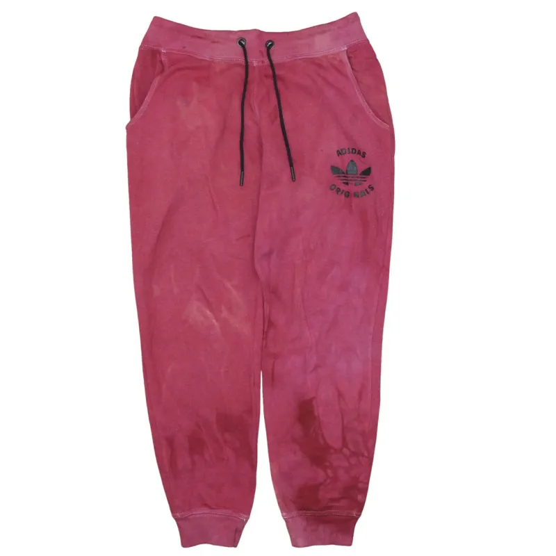 Adidas Vintage 90's Red Joggers Sweatpants Women's 34 Cotton Casual sold by Vintage Club