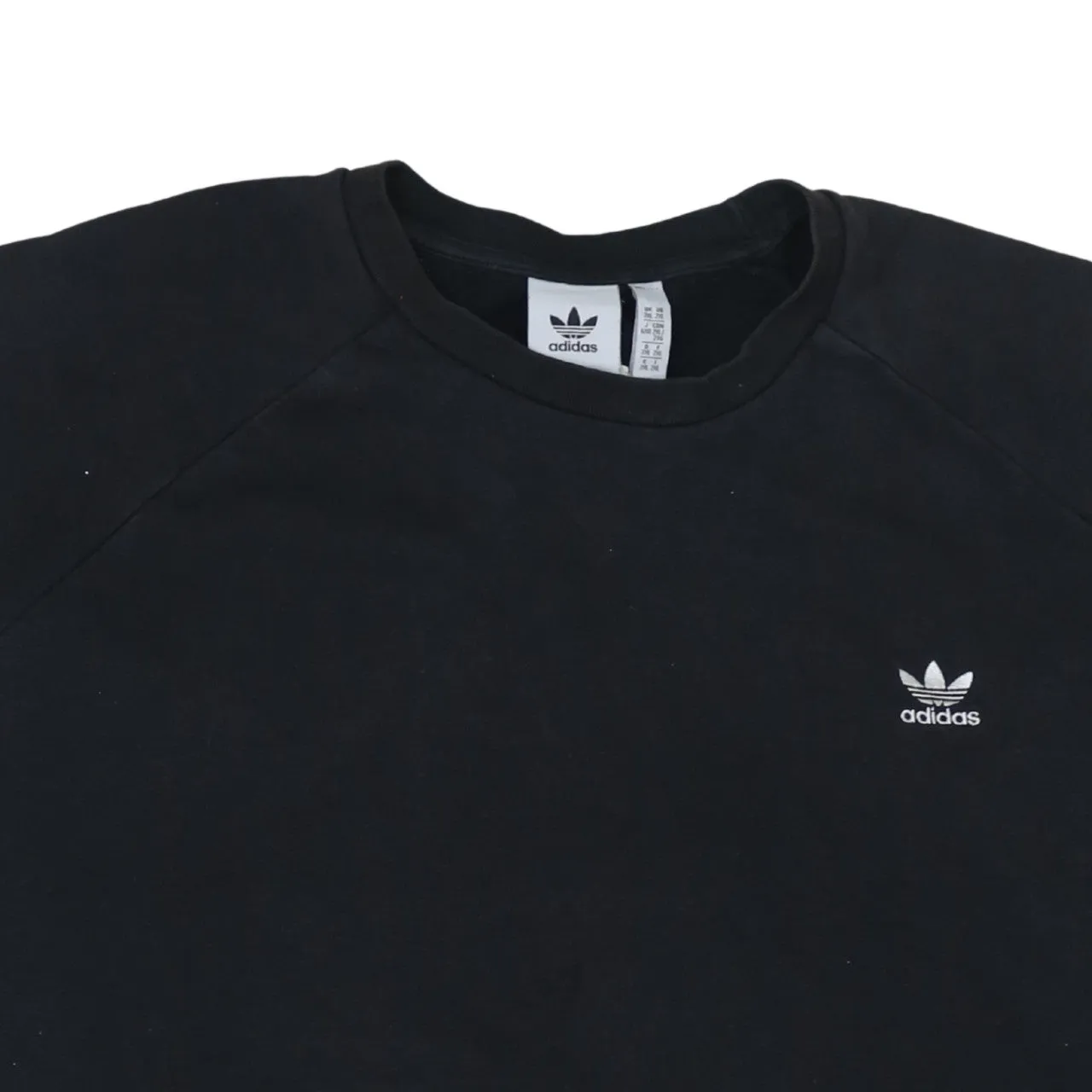 Adidas 90's Lightweight Crew Neck Sweatshirt XXLarge (2XL) Black sold by Vintage Club product image thumbnail 3
