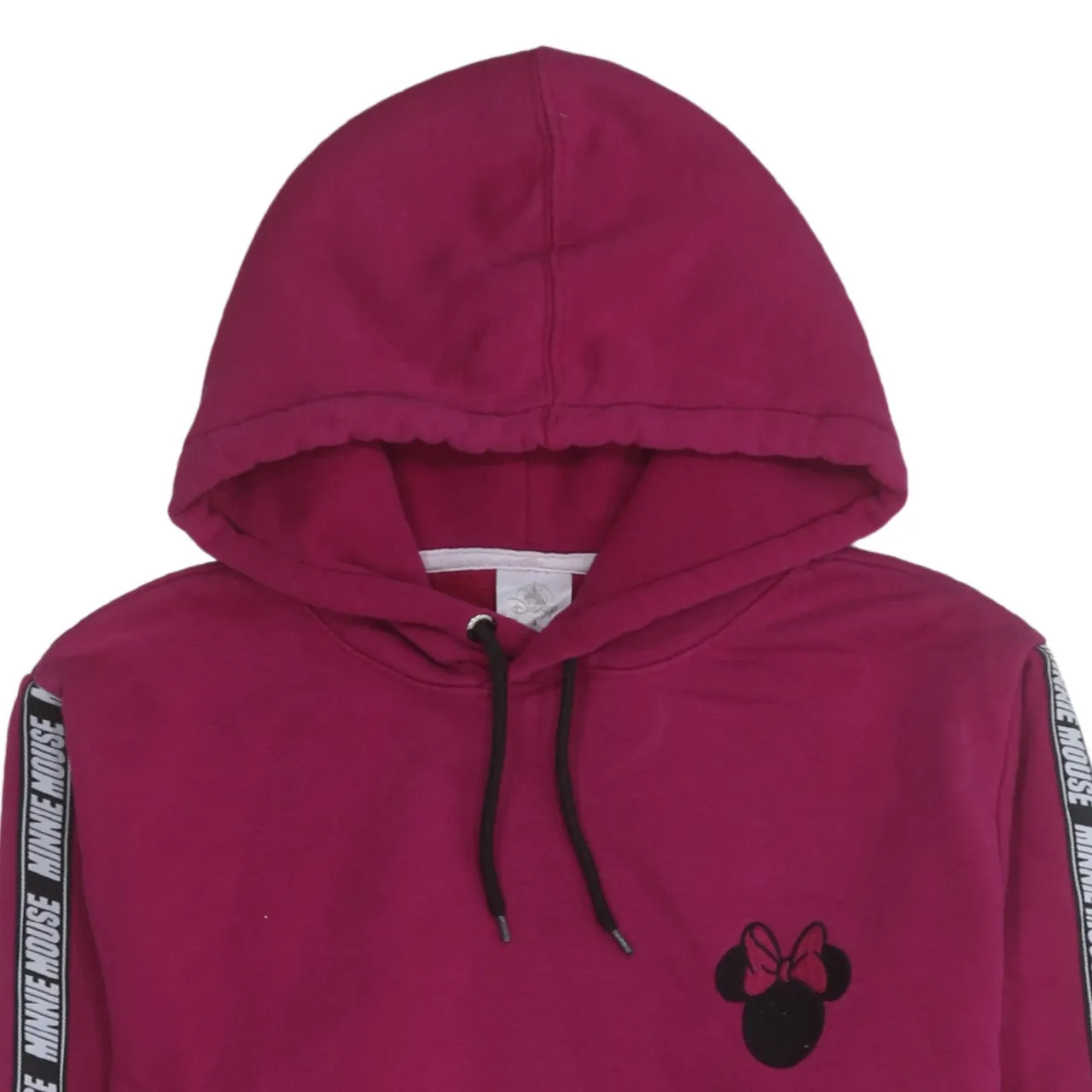 Disney 90's Drawstring Pockets Pullover Hoodie Small Pink sold by Vintage Club product image thumbnail 3