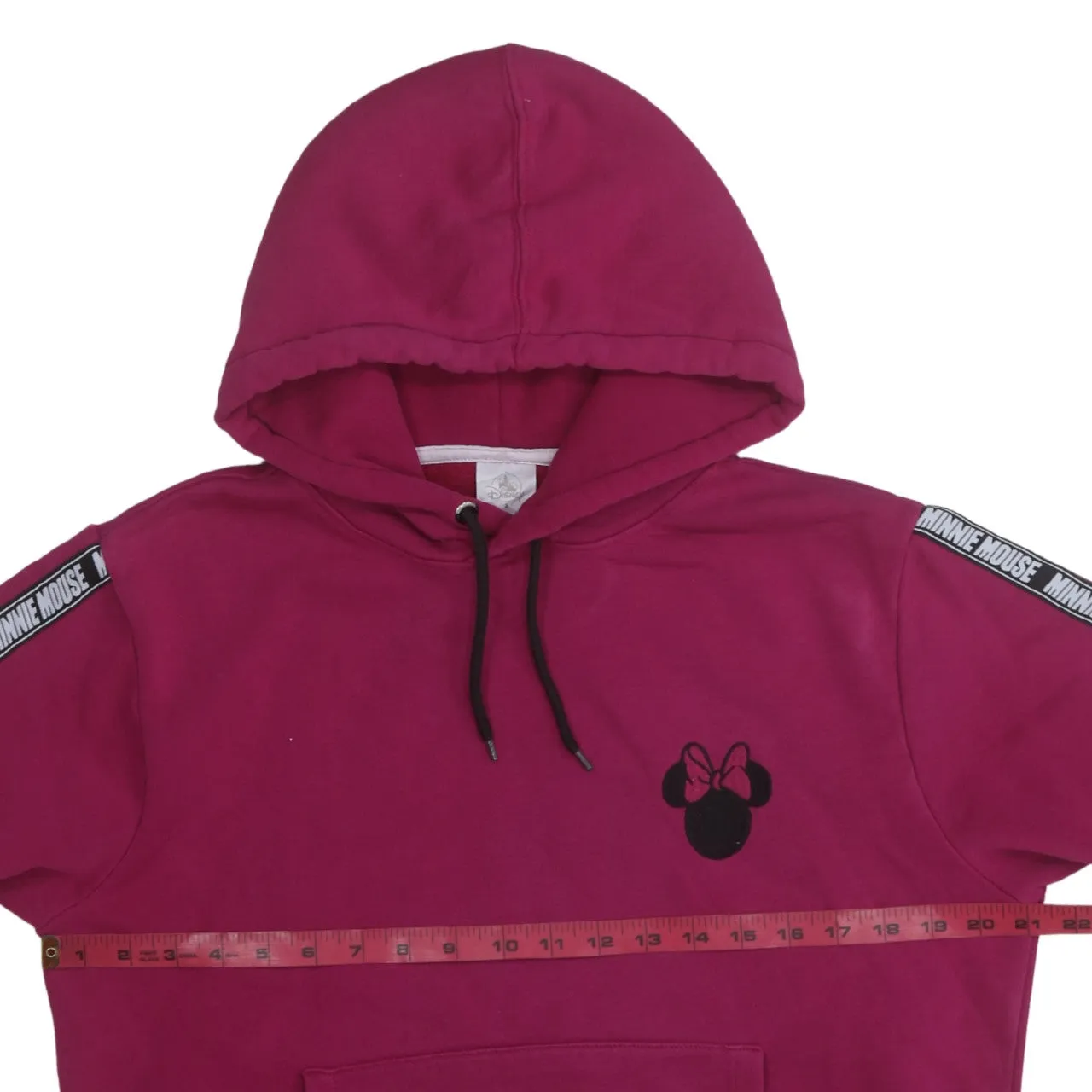 Disney 90's Drawstring Pockets Pullover Hoodie Small Pink sold by Vintage Club product image thumbnail 5
