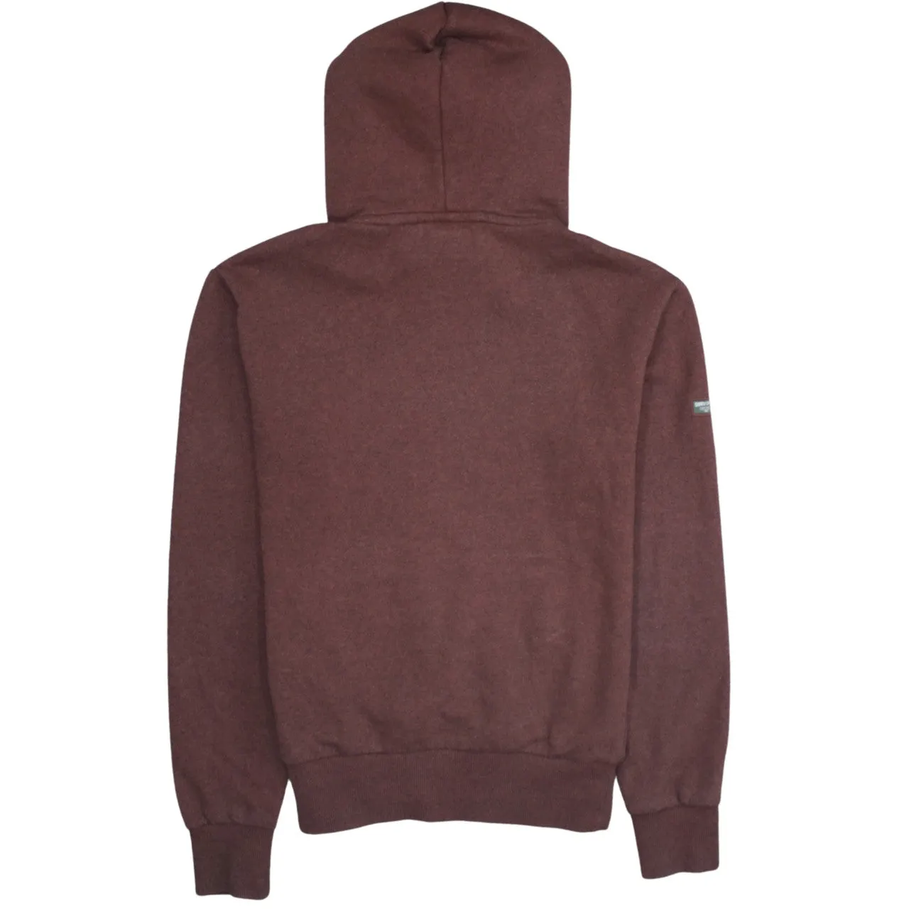 Super Dry 90's Spellout Pullover Hoodie Small Brown sold by Vintage Club product image thumbnail 2